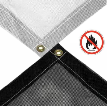 Flame Retardant 50% Mesh Tarps