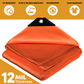 Orange Poly Tarp 14' x 20'