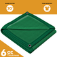 Green Mesh Tarp 8' x 12'