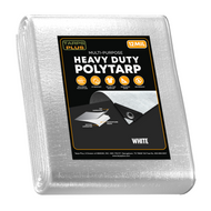 White Poly Tarp 50' x 100'