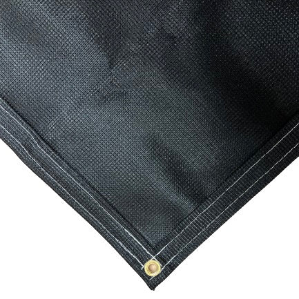 Black 86% Super Shade Mesh Tarp 10' x 16'