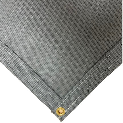 Gray 86% Super Shade Mesh Tarp 6' x 8'