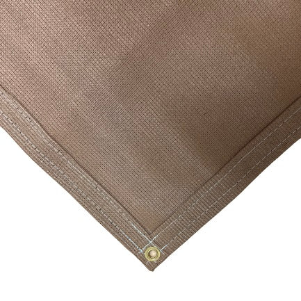 Tan 86% Super Shade Mesh Tarp 10' x 16'