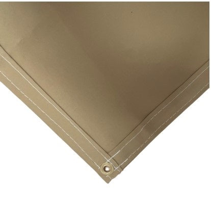 Tan Polyester Waterproof Canvas - 10' x 16'