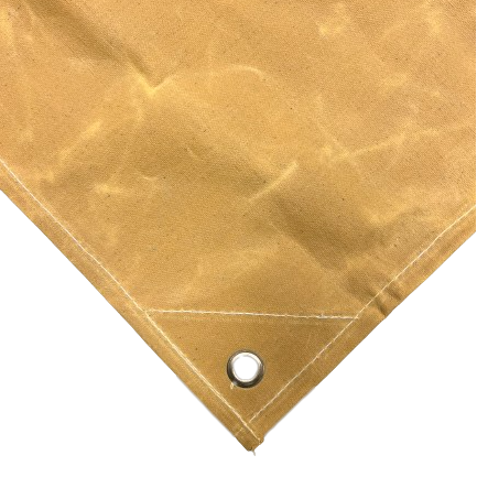 Tan Canvas Tarp 20' x 20'