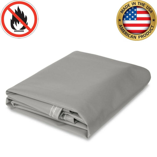 Clear Vinyl Fabric Flame Retardant 20 MIL, Personal Protection Curtain –