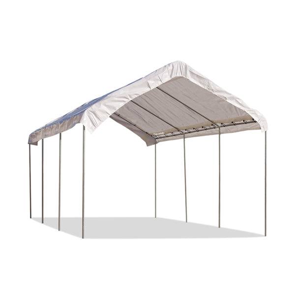 Tarp canopy outlet frame