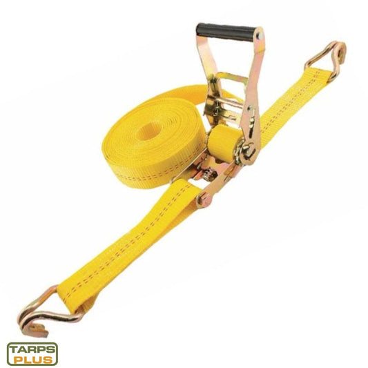 Heavy Duty Ratchet Strap 2" x 27' - TarpsPlus